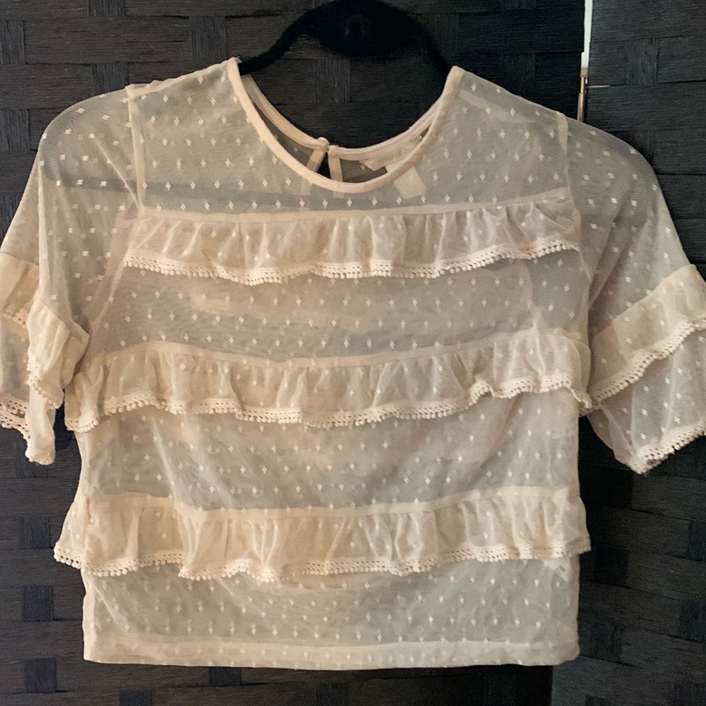BOGO Sheer Lacy Top